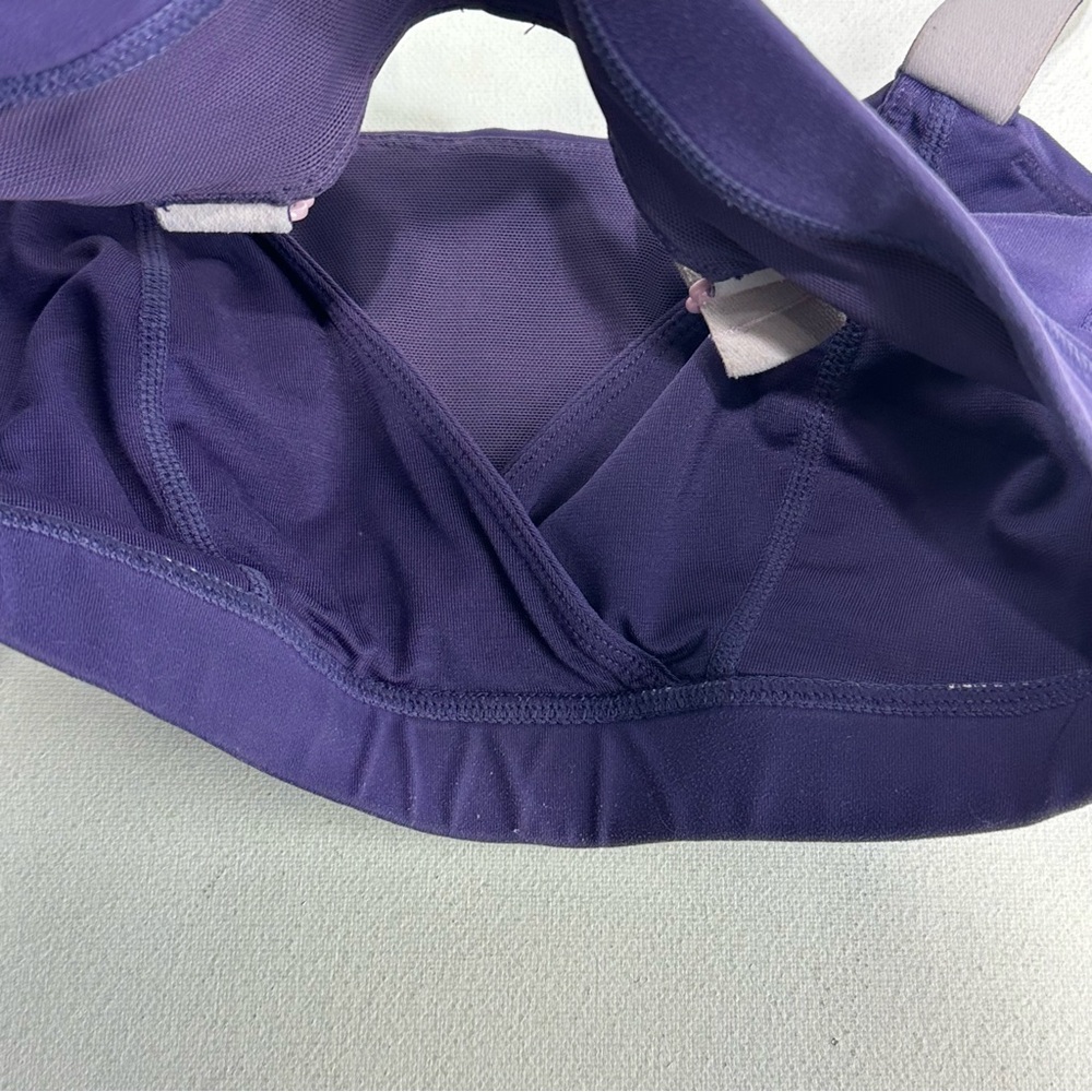 Lululemon Adjust Me Sports Bra Violet Purple Size 4 - Picture 5 of 6